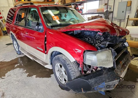 2007 Ford Expedition Eddie Bauer z USA, uszkodzony, nr VIN 1FMFU18517LA46963